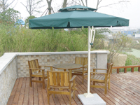 Wood Picnic Table and Chair